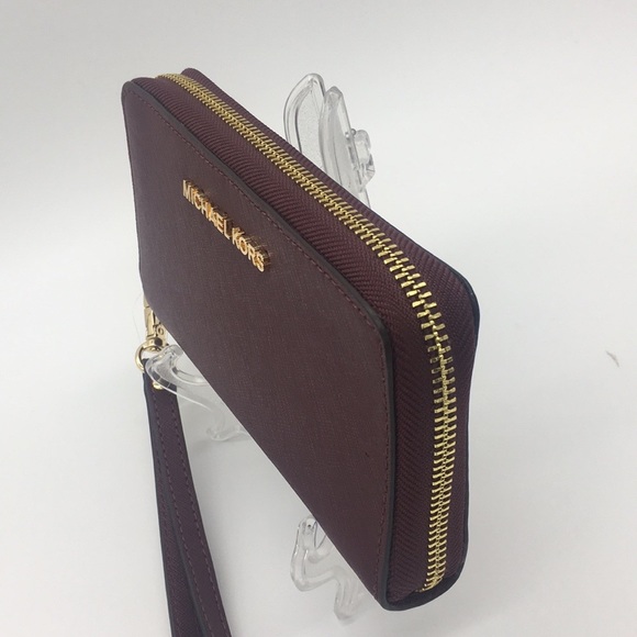 Michael Kors Jet Set Travel Phone Wallet Wristlet - Picture 7 of 8